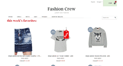 Desktop Screenshot of fashioncrew.nl